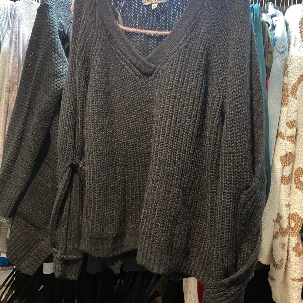 Women’s black sweater